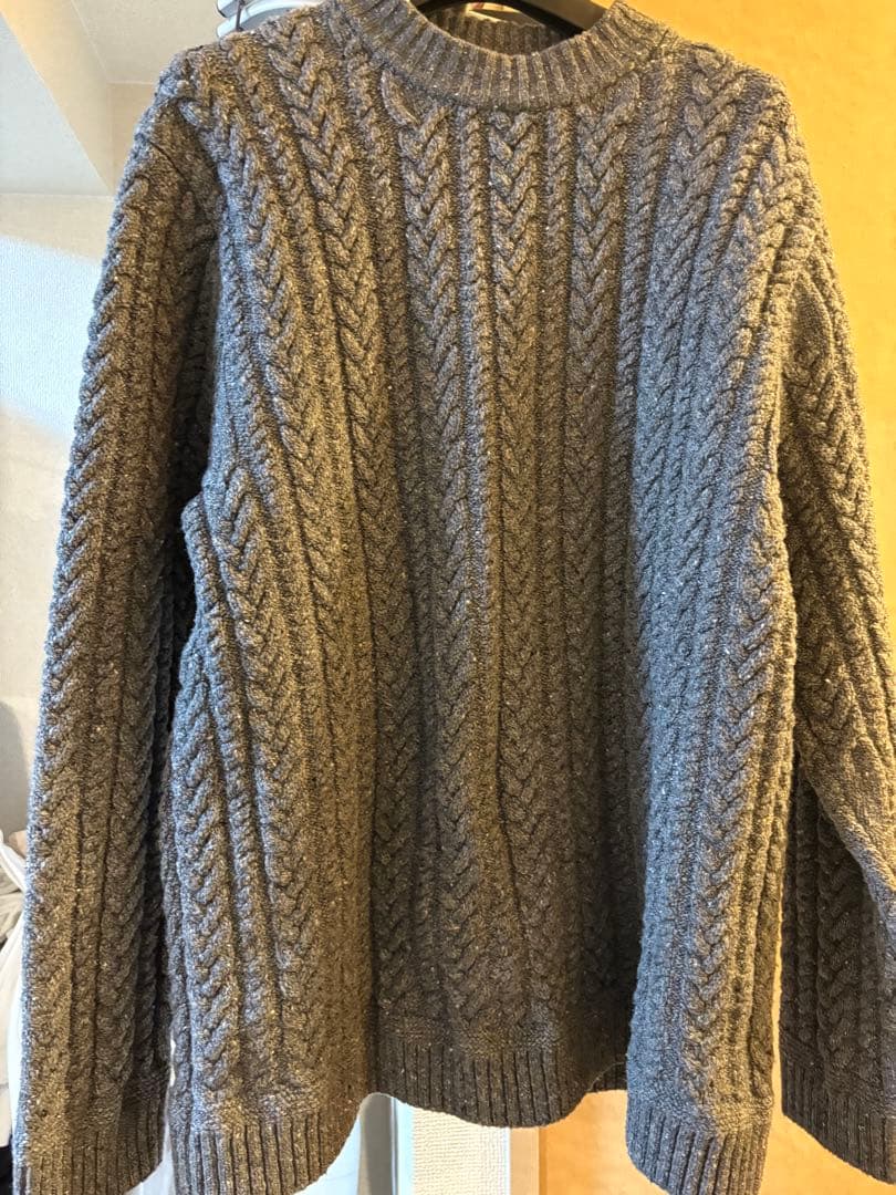 Steven Alan NEP CABLE CN BOLD/ニット