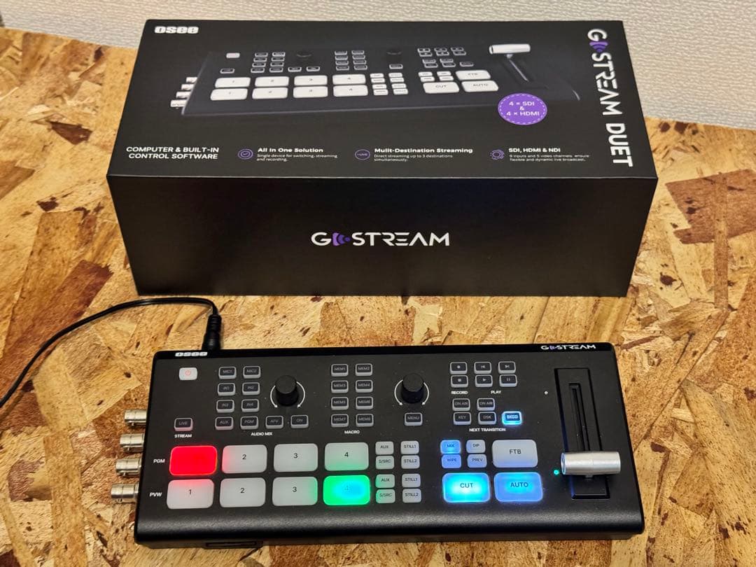 Osee GoStream Duet HDMI SDI ビデオスイッチャー