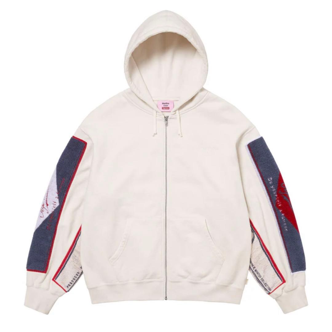 トップス Supreme Martine Rose Towel Zip Up Hooded