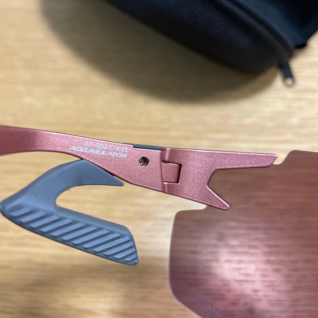 日曜日のみ価格˚✧₊⁎❝᷀ົཽAirFly サングラス ブルー/ピンク ケース付き