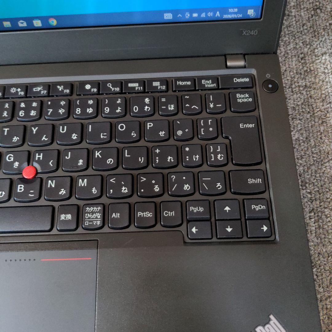 Lenovo ThinkPad X240 i5 8GB 12.5インチ