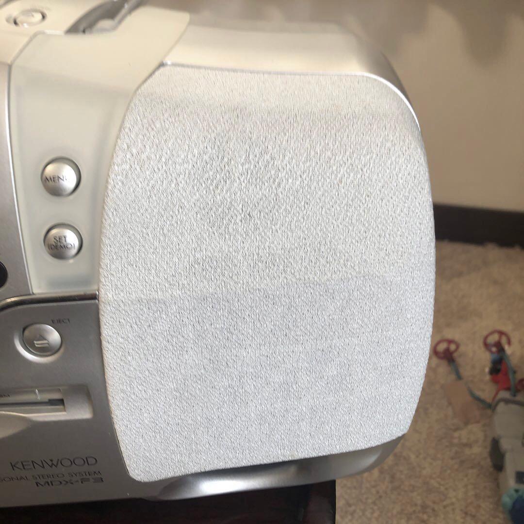 KENWOOD MDCDカセット　コンポ　MDXーF3 稼働品