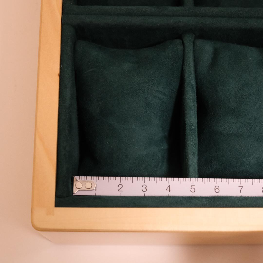 soulbird トチ inly top 時計ケース 8本用 ラムスエード