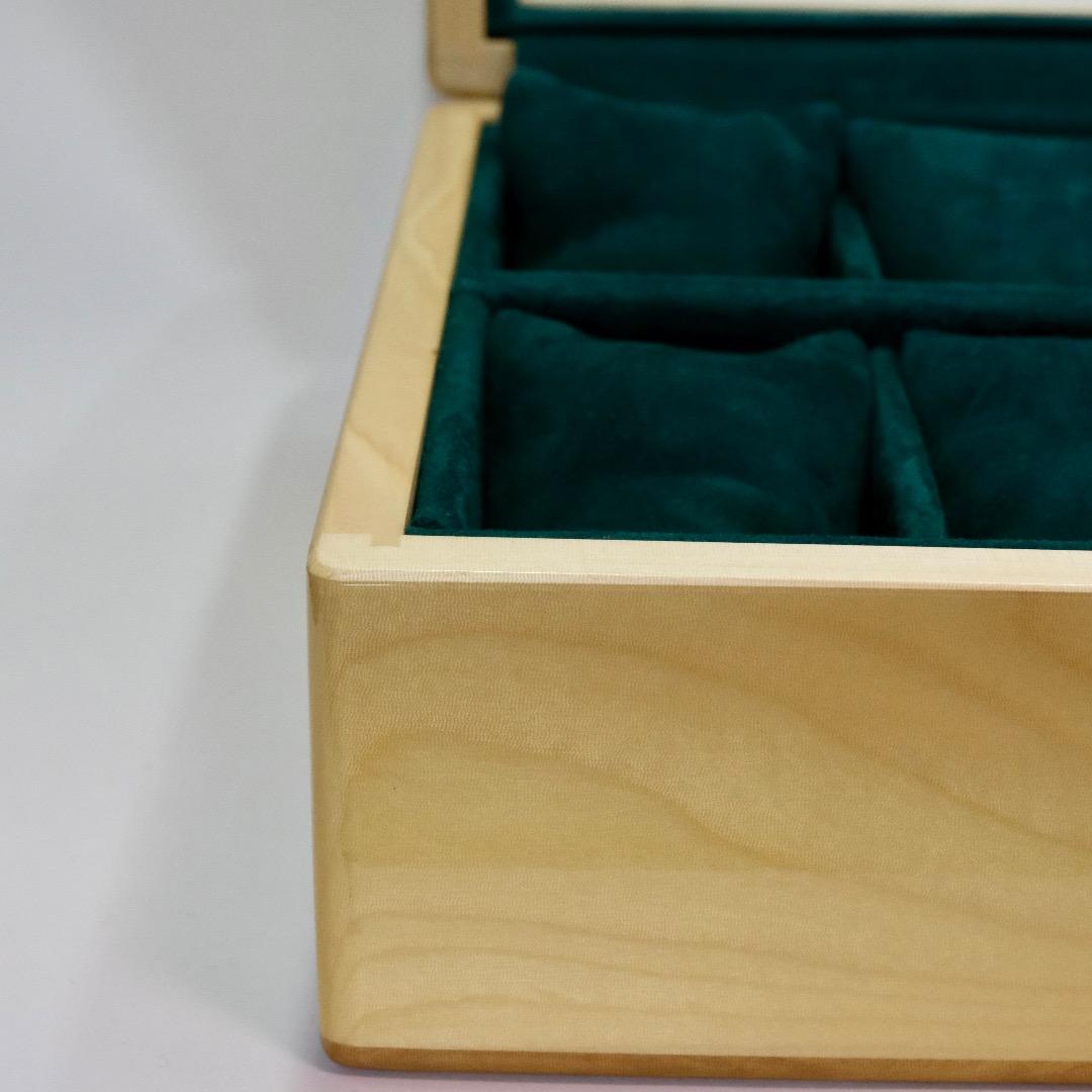 soulbird トチ inly top 時計ケース 8本用 ラムスエード