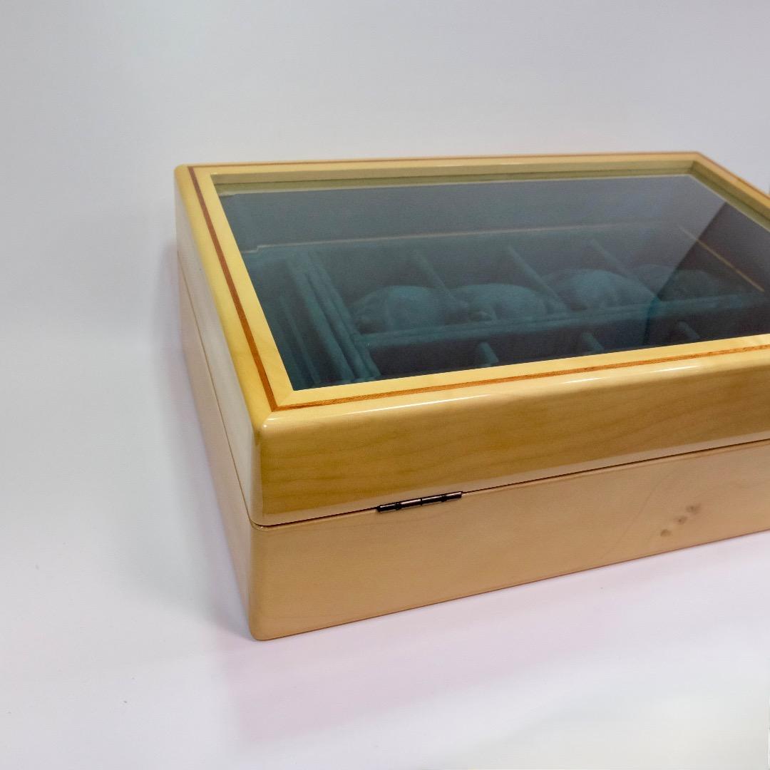 soulbird トチ inly top 時計ケース 8本用 ラムスエード