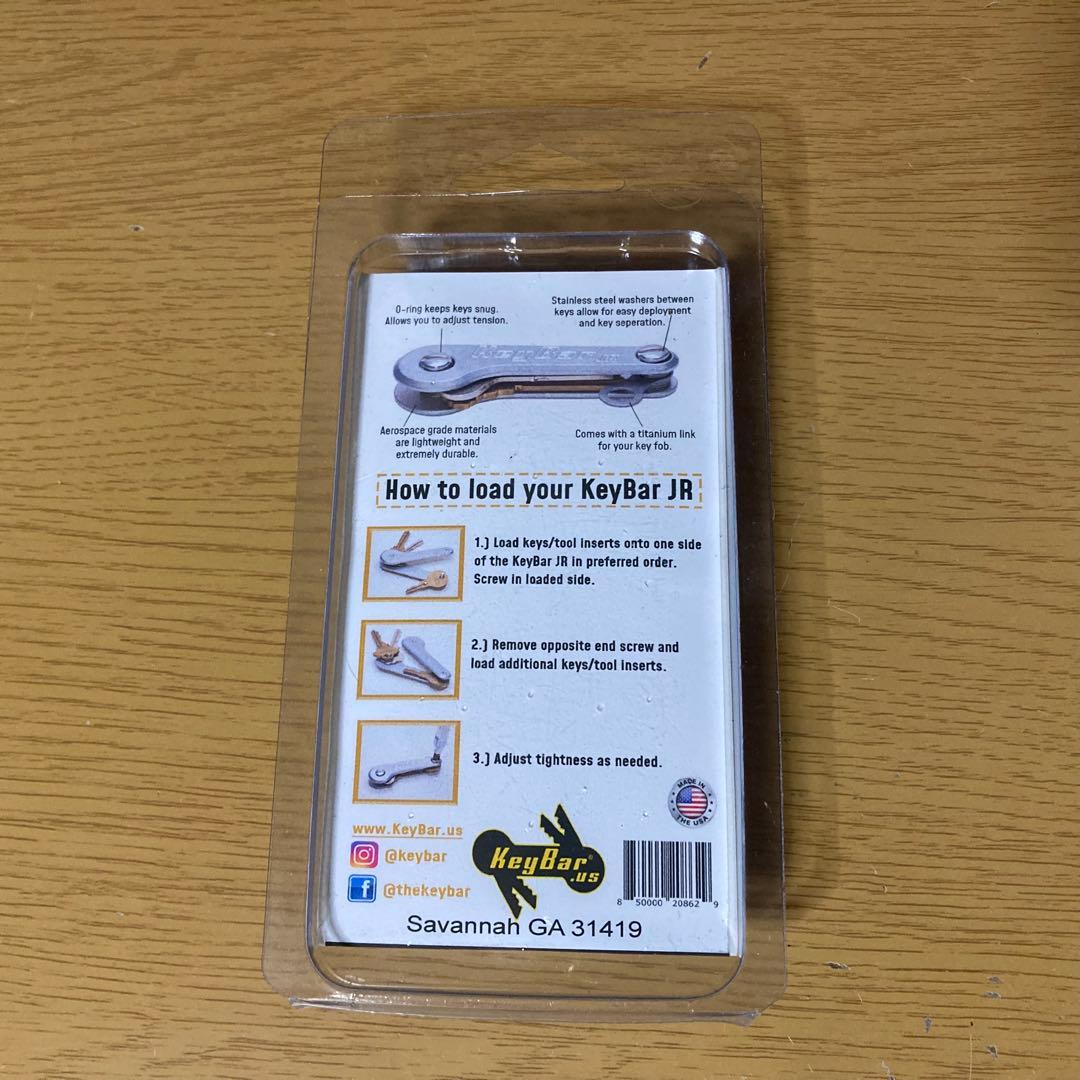 その他 KeyBar JR G10/Stonewashed Aluminum