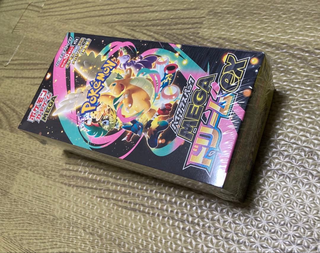 【新品未開封シュリンク付き】ポケモンカード MEGA ドリームex 1ボックス
