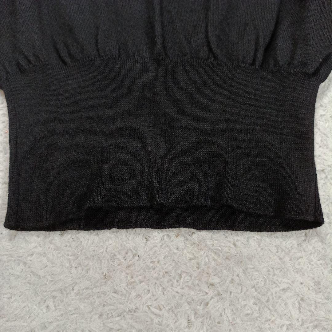 美品✨ヴィヴィアンウエストウッド　長袖ニット　ウール100%　オーブ刺繍　Y2K