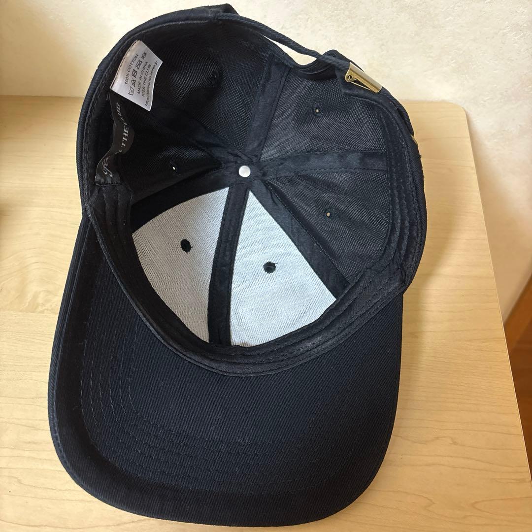 帽子 kisstheclub K studded cap