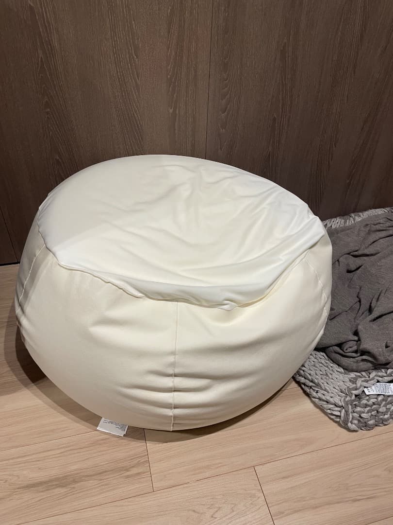 IDEE クッション PUUF by mikmax Ecru