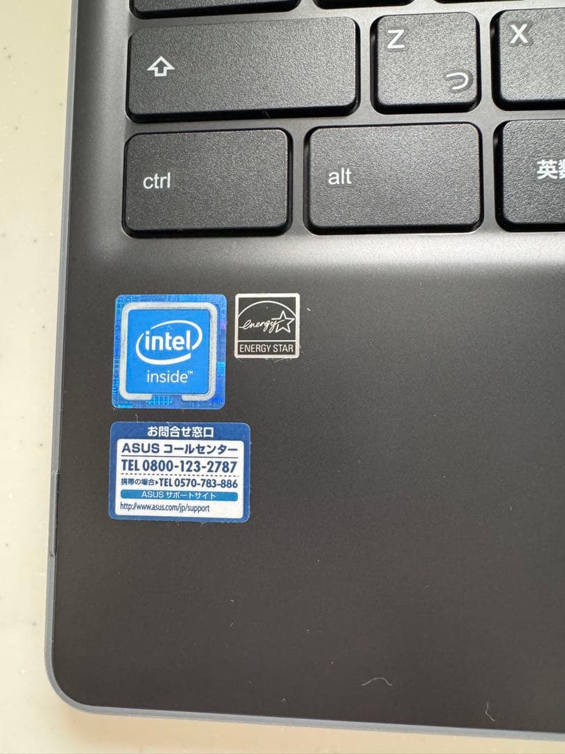 ASUS Chromebook 11.6インチ 本体 ACアダプター付き