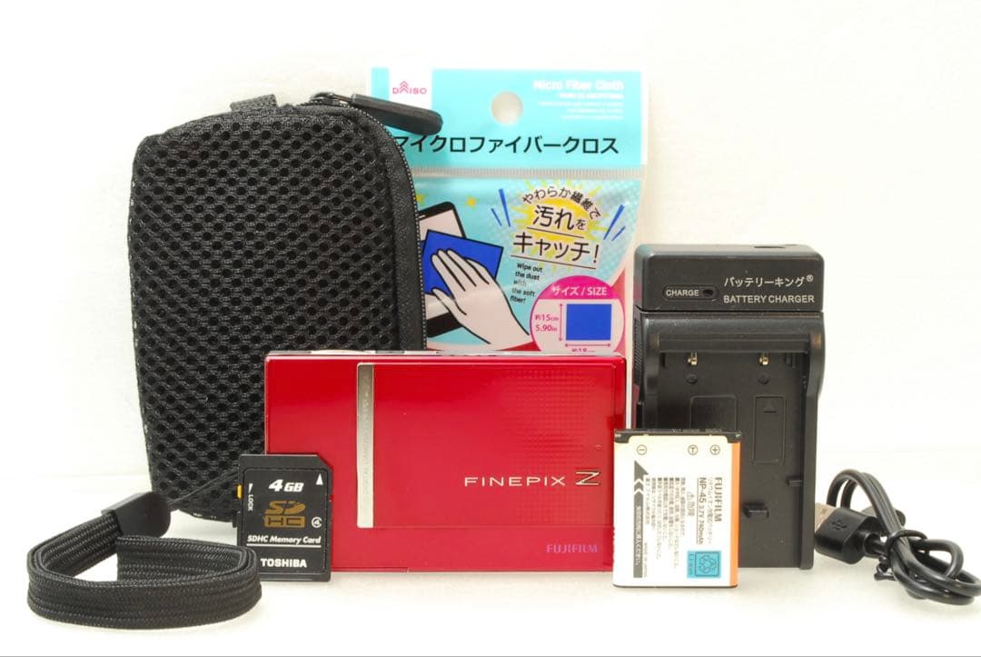 FUJIFILM FinePix Z250fd ❤️スマホ転送 レッド 動作確認済