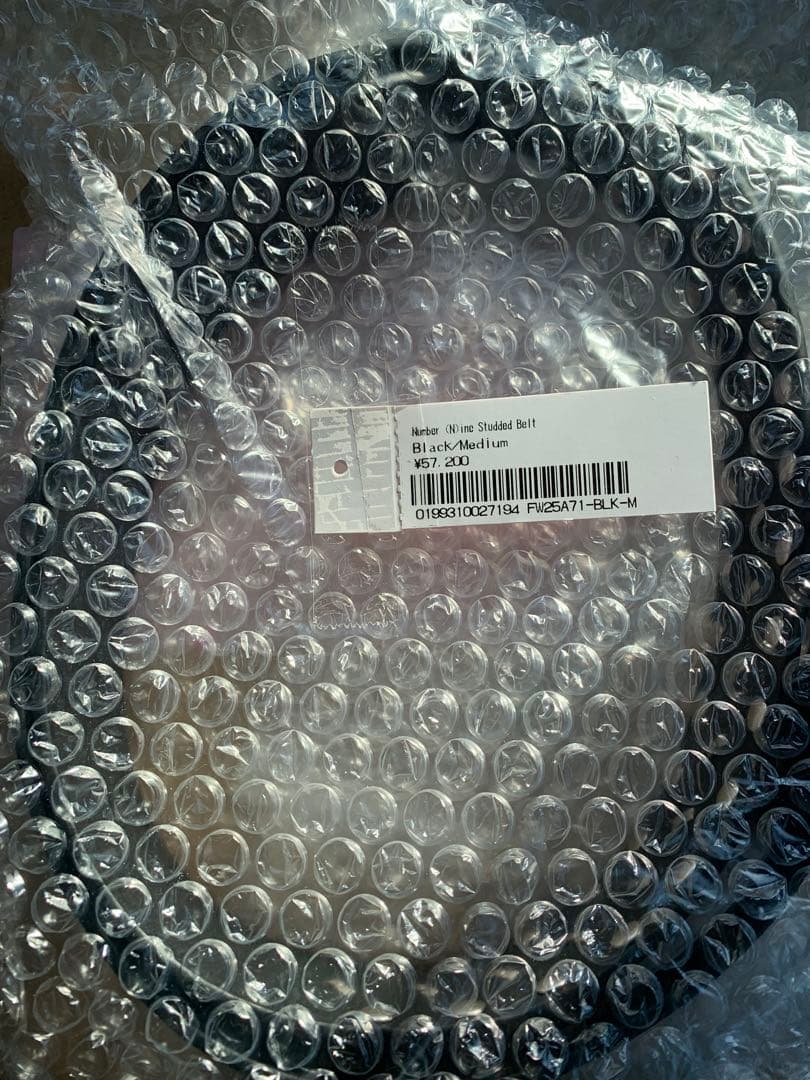 【希少※M】Supreme/Number (N)ine Studded Belt