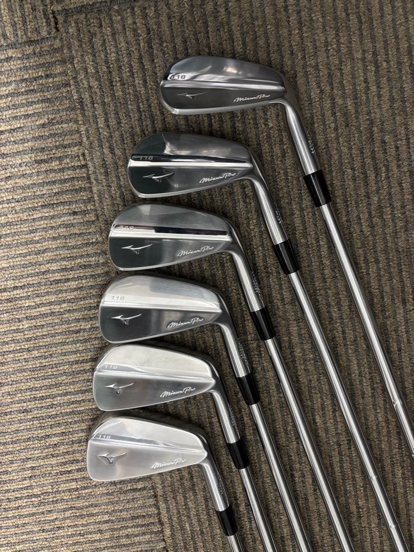 ミズノプロ118アイアン　6本セット美品