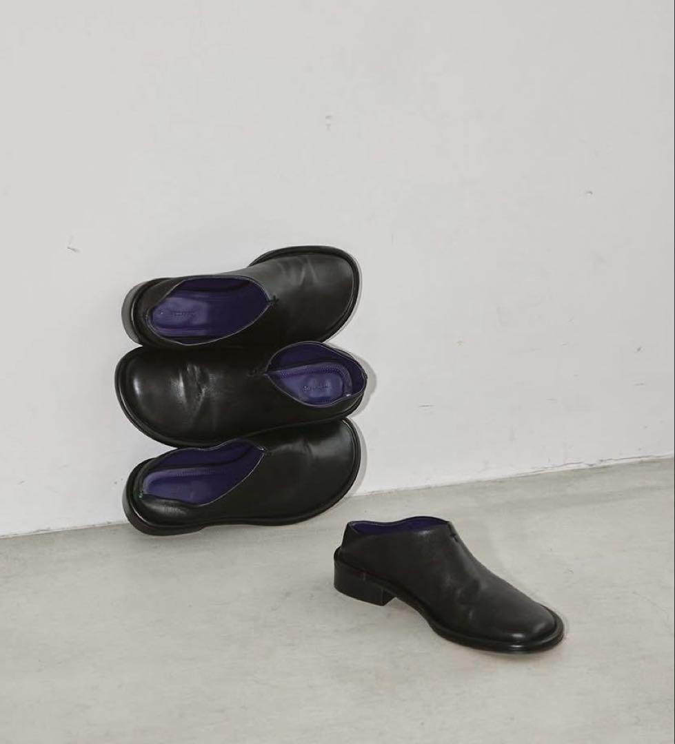 todayful slideleathershoes サイズ36