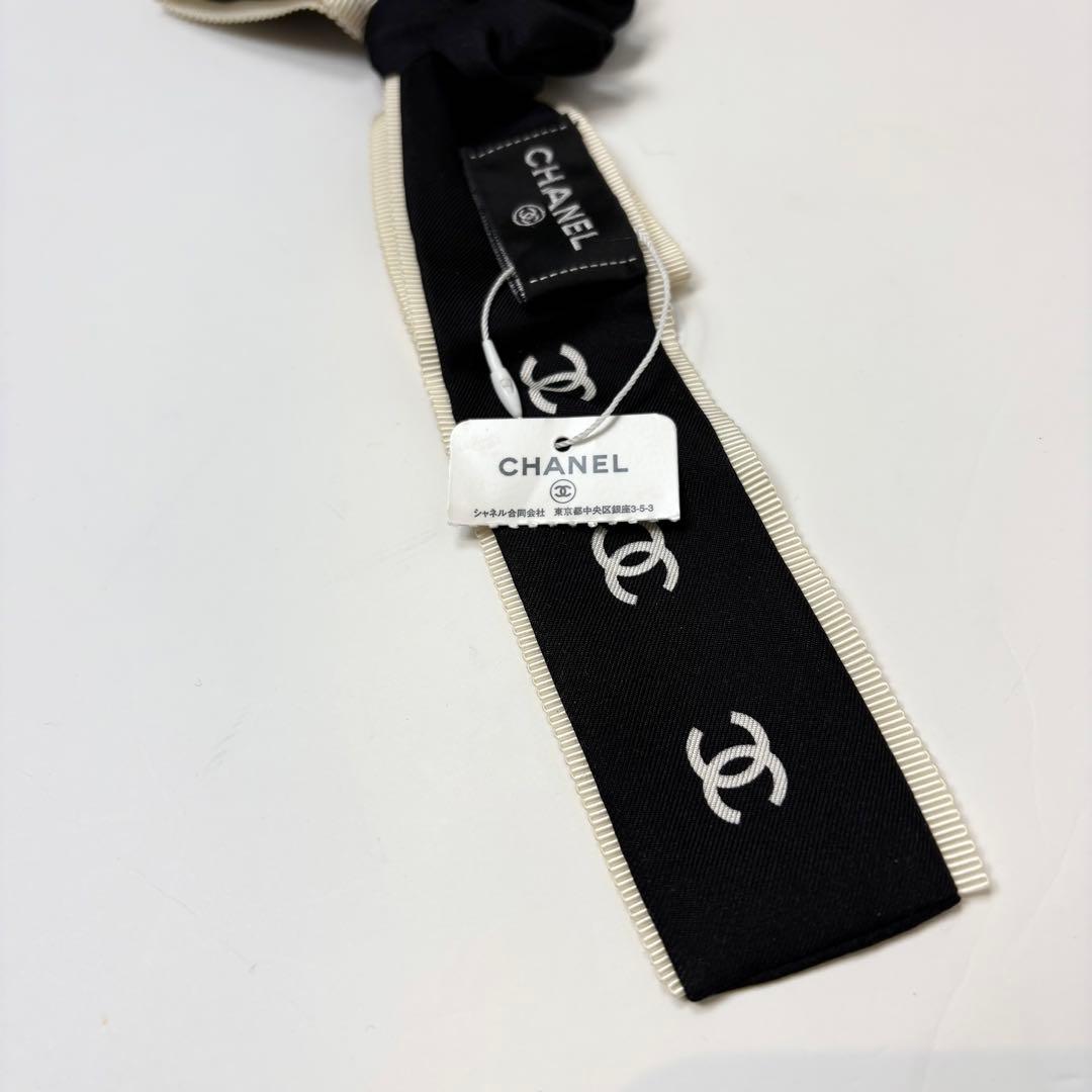 CHANEL ジェニー着用 未使用タグ有 ロゴシュシュ
