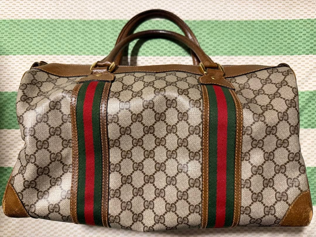 GUCCI グッチ鍵付きボストンバッグ