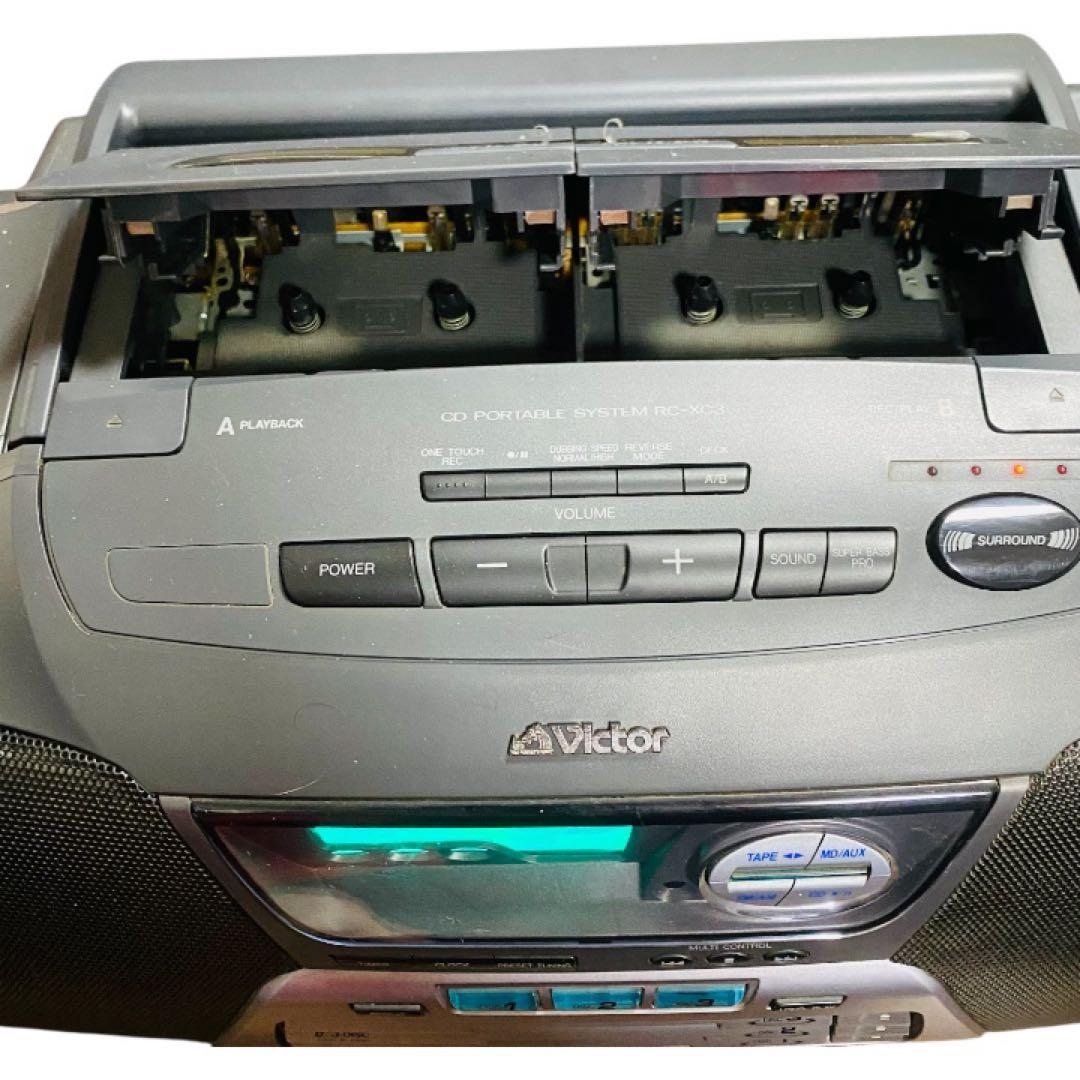 Victor RC-XC3 CDラジカセ　一部作動品