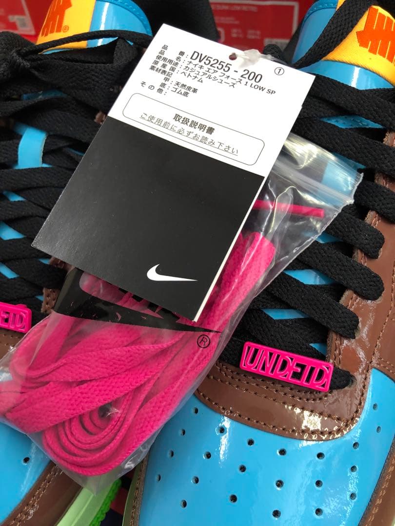 UNDEFEATED x NIKE AIR FORCE 1 LOWSP新品未使用
