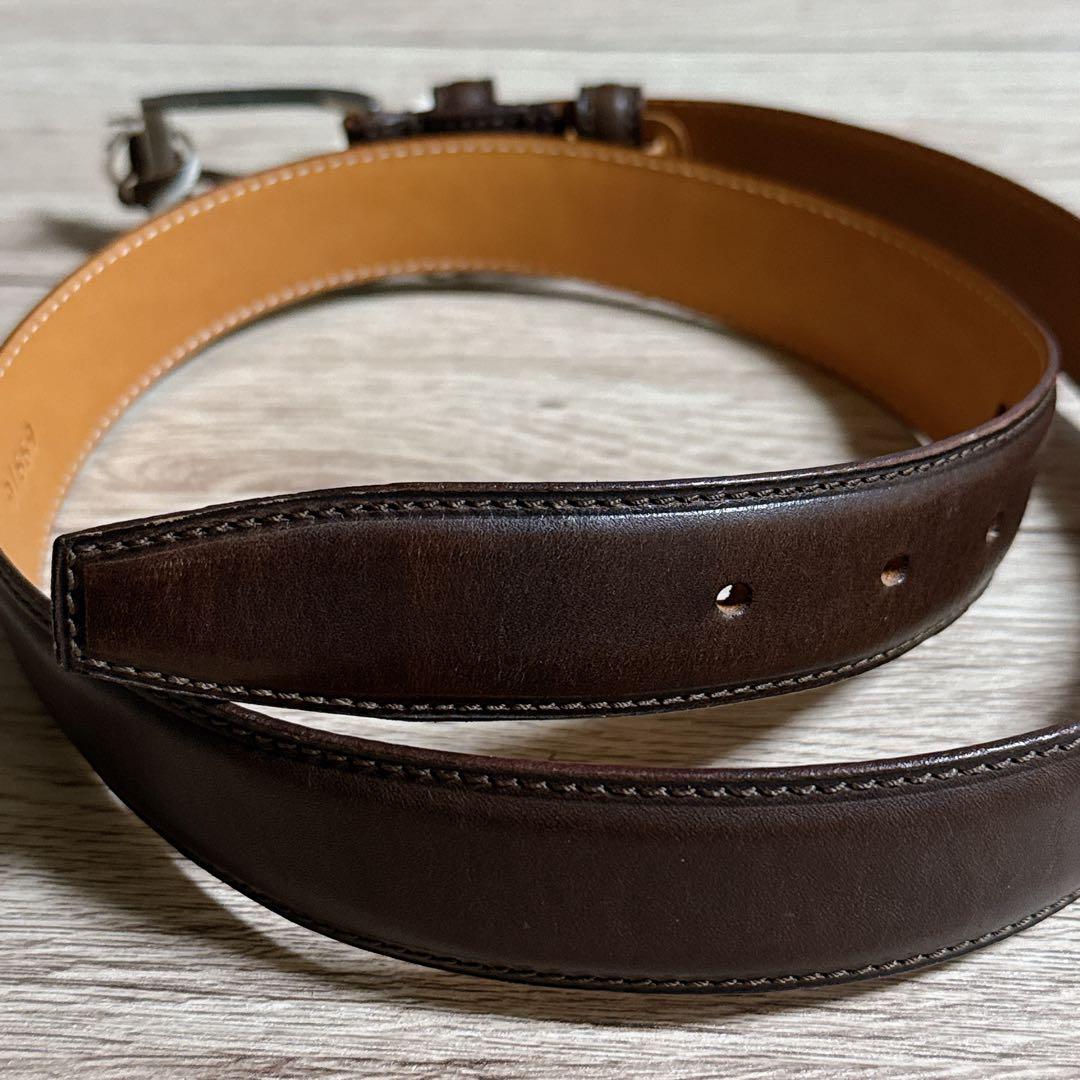 FELISI フェリージ ベルト イタリア製 牛革 80㎝44-80 ブラウン