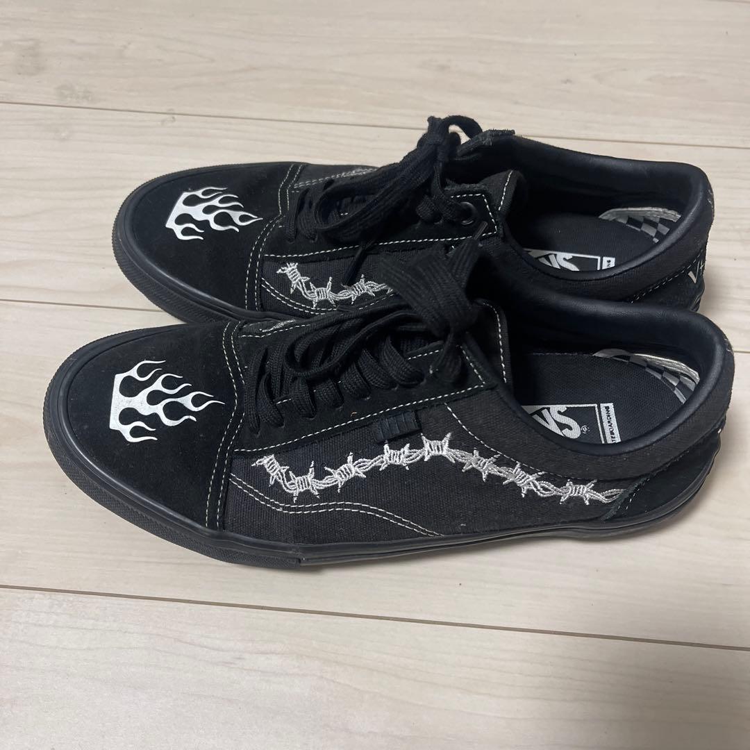 VANS OLD SKOOL ELIJAH BERLE BLK 28 27.5黒