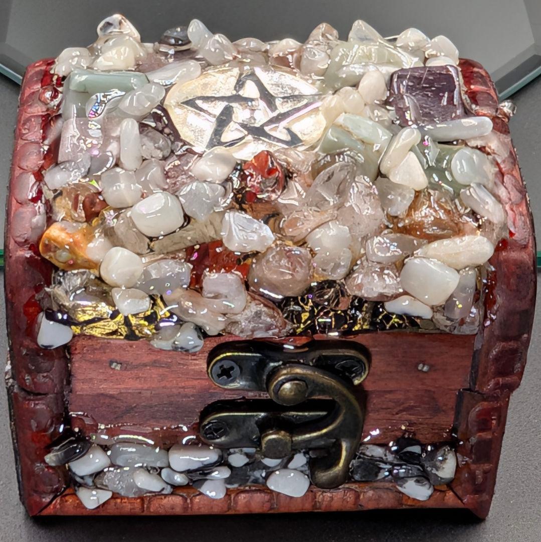 【1点物】 ソロモン王の鍵 護符魔術オルゴンボックス〜月の扉を開く力を授ける魔術