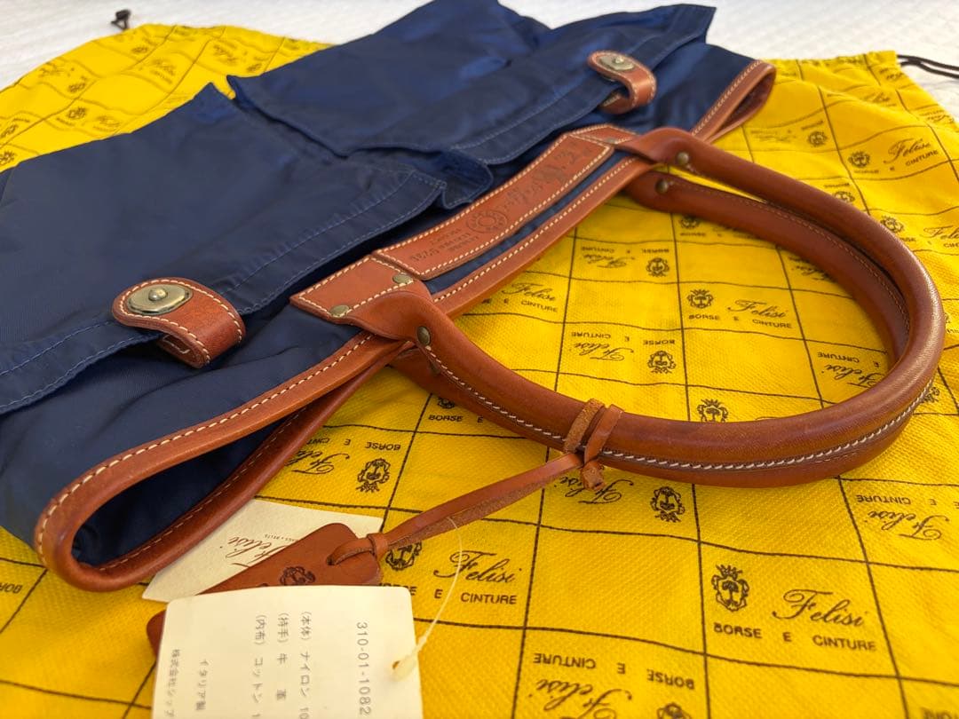 未使用!Felisi フェリージ トートバッグ 9236 ships ヘルメット