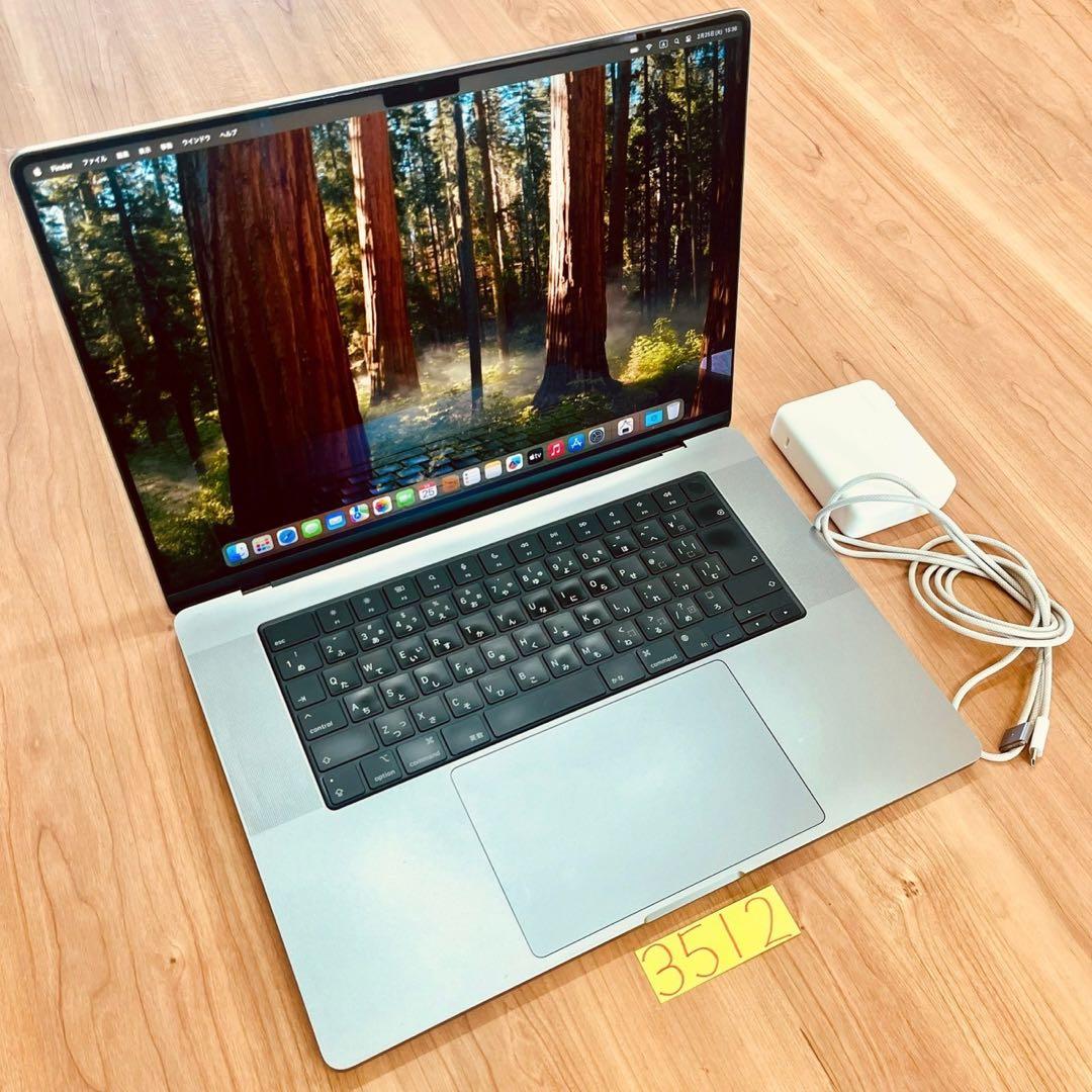 MacBook pro 16インチ 2021 メモリ32GB 1TB 管3512