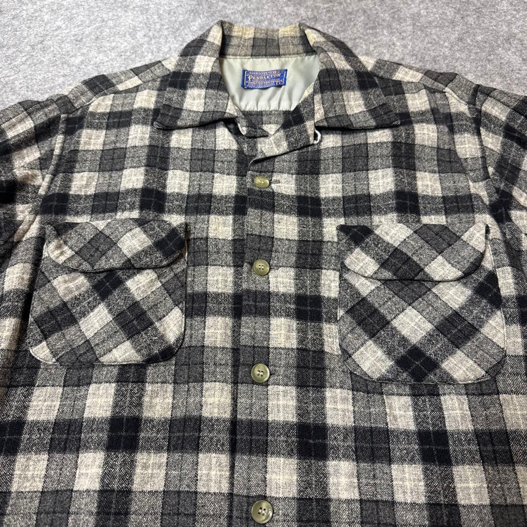 60s〜70s ペンドルトン ボードシャツ L