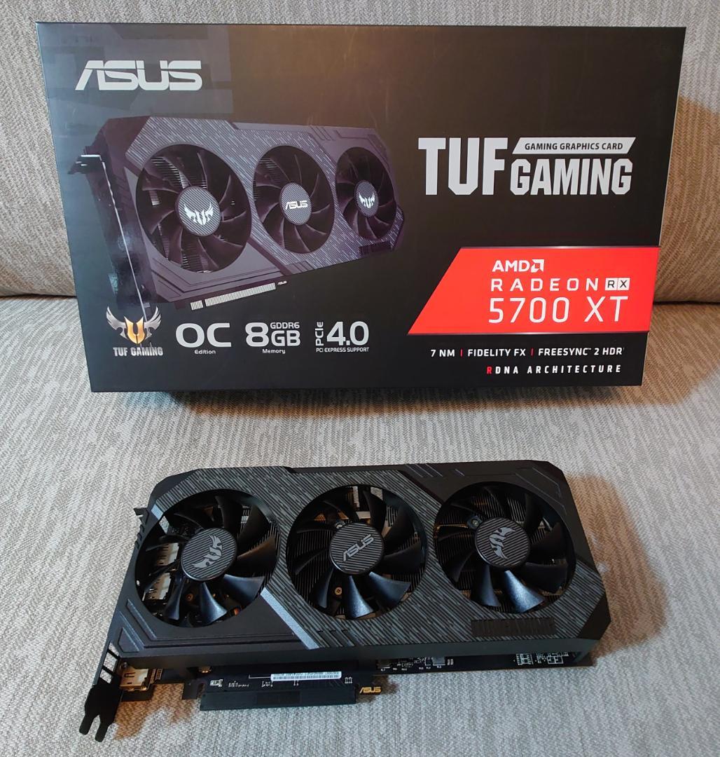 グラフィックボード・グラボ・ビデオカード ASUS RADEON RX 5700 XT TUF GAMING 8GB