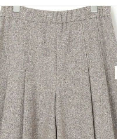 【ONWARD】【ONWARD】シルクネップヘリンボーンガウチョパンツ