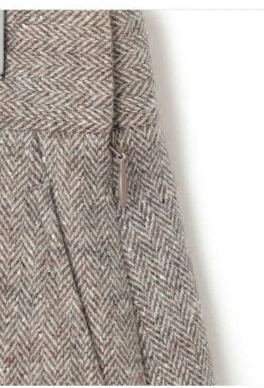 【ONWARD】【ONWARD】シルクネップヘリンボーンガウチョパンツ