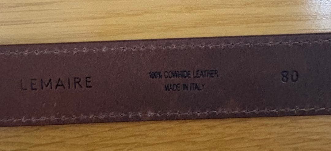 小物 LEMAIRE MINIMAL WESTERN BELT