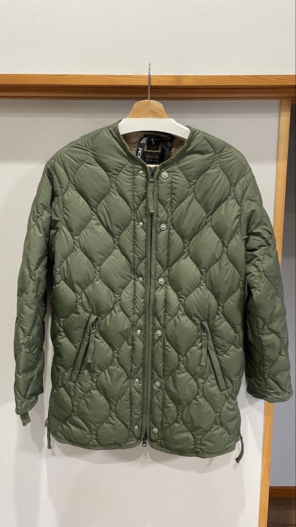 み*者様 完売品 未使用品 TAION タイオン M65 ダウンジャケット オリ