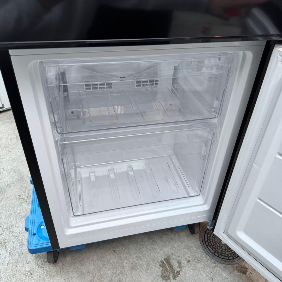 148⭐️2025.24年製セット★ニトリ冷蔵庫　ハイセンス洗濯機　ブラック　黒