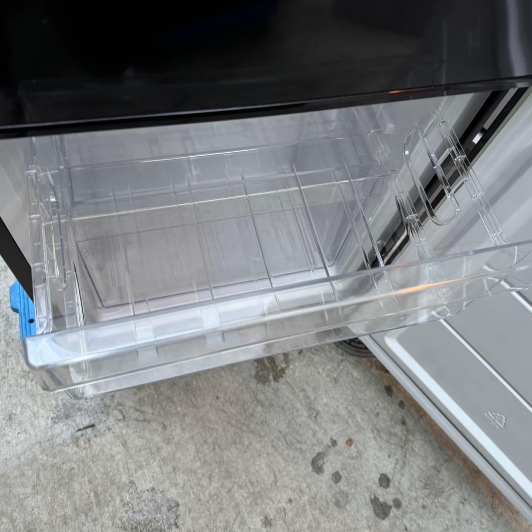 148⭐️2025.24年製セット★ニトリ冷蔵庫　ハイセンス洗濯機　ブラック　黒