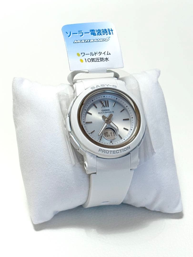 【新品未使用】CASIO BGA-2900-7AJF ソーラー電波腕時計