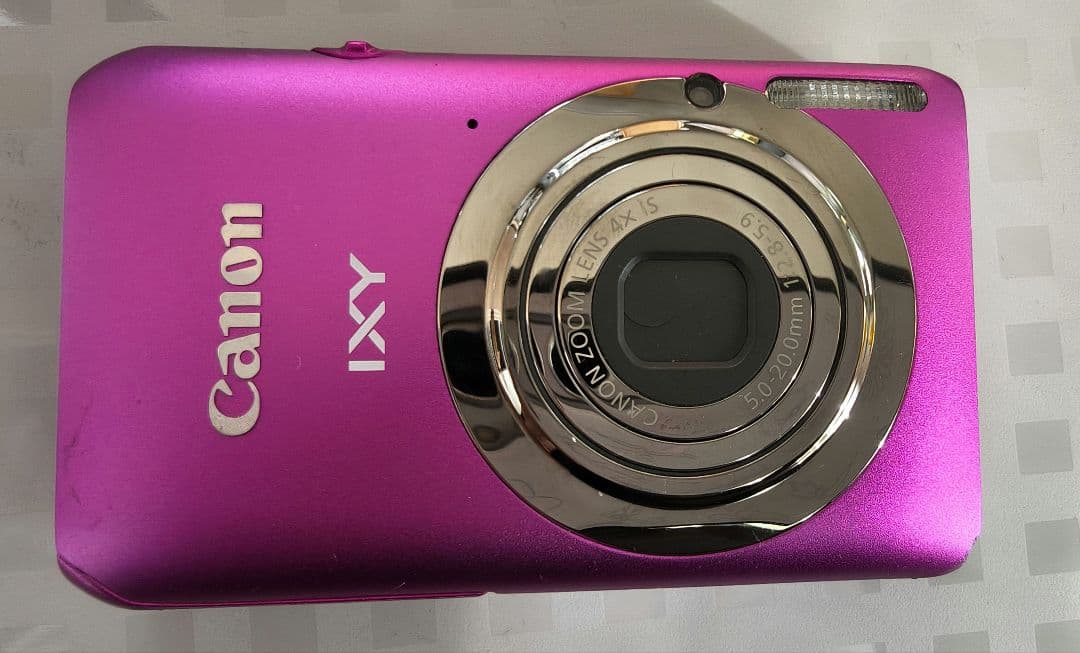 キャノン　Canon　デジタルカメラ　IXY210F ピンク　動作確認済み