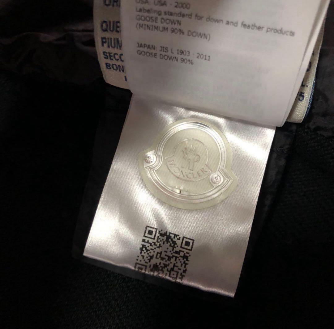MONCLER モンクレール ダウンジャケット　ニット　ブラック XS国内正規品