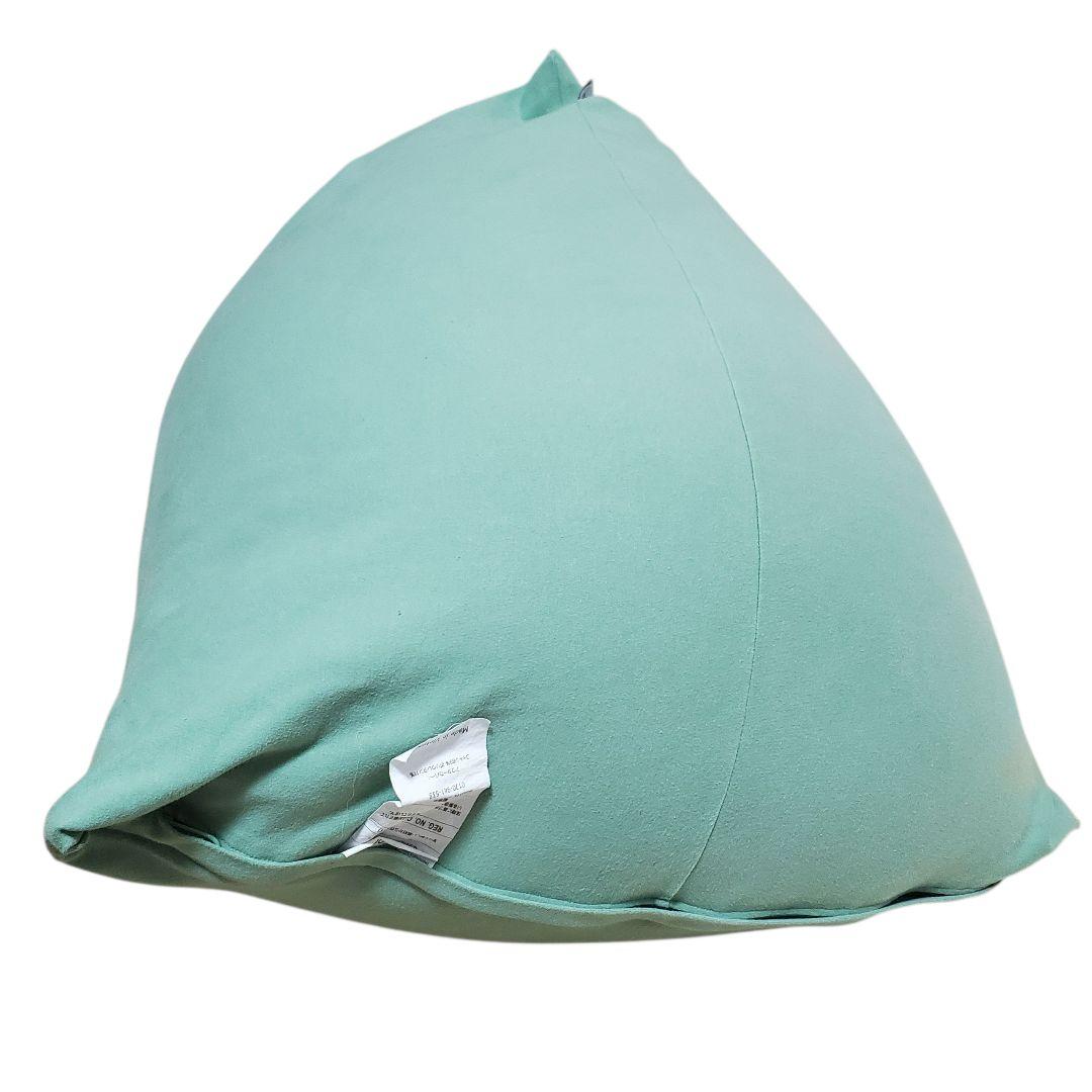 【状態良好】yogibo ピラミッド ライトブルー　CT-6817 (NH)