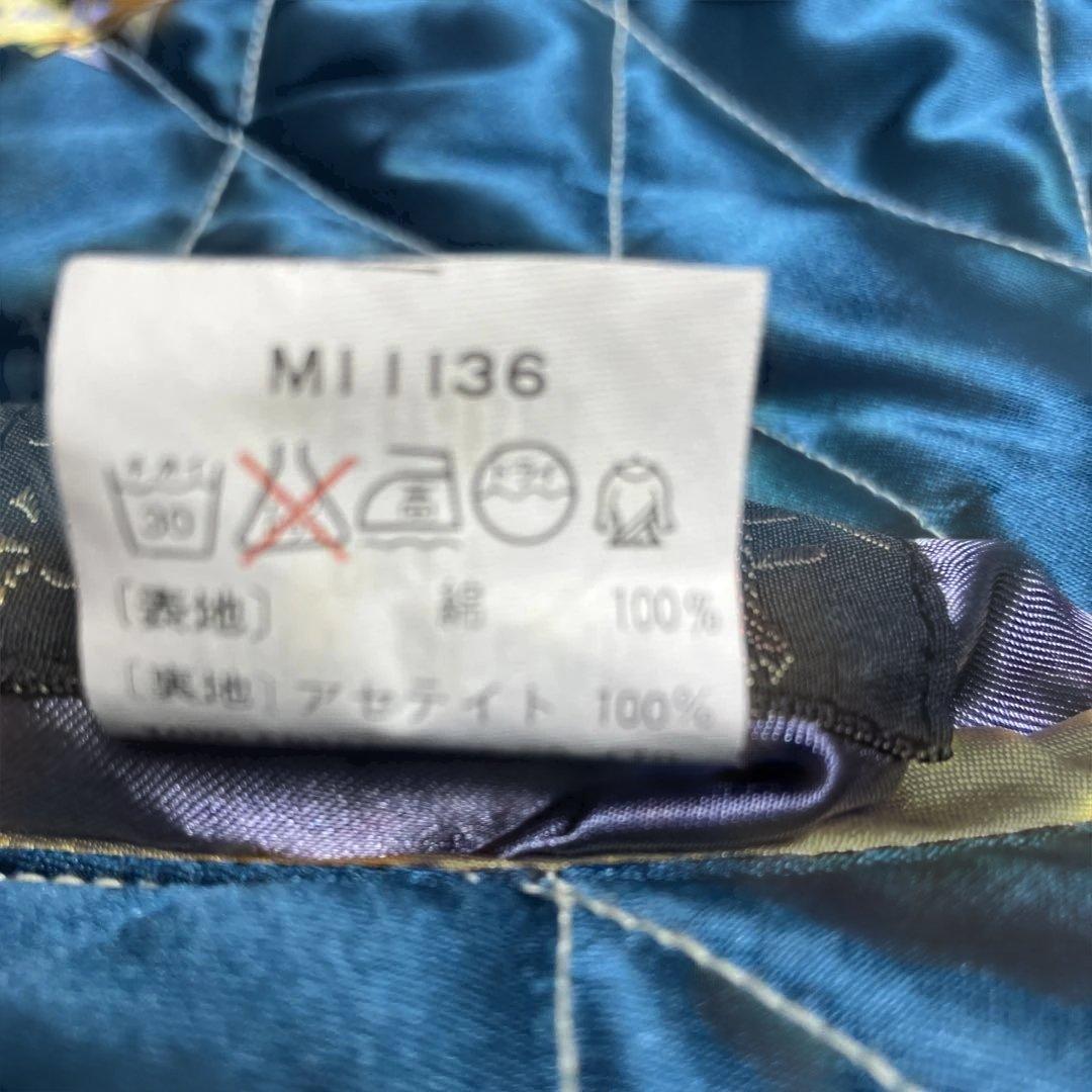 テーラー東洋　スカジャン　SPECIAL EDITION M 鷹×日本地図柄