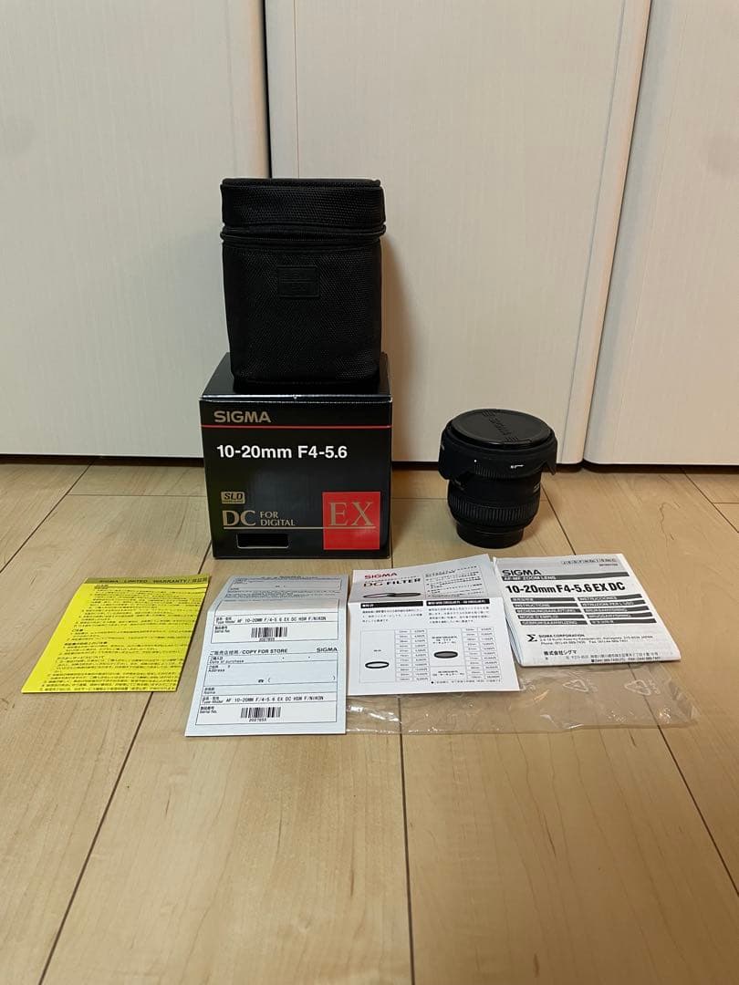 レンズ(ズーム) SIGMA 10-20mm F4-5.6