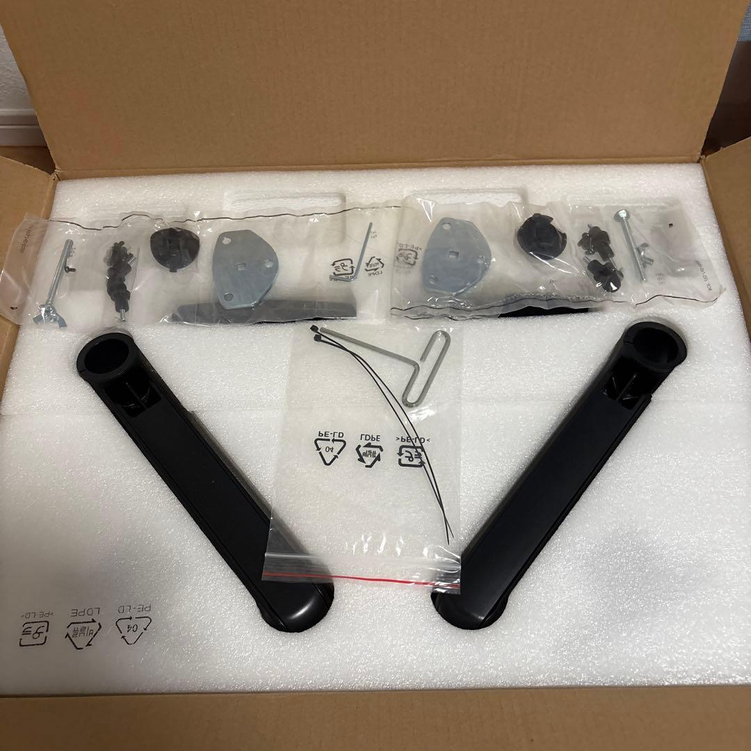 美品 Amazon ベーシック モニターアーム エルゴトロンLX 2個セット