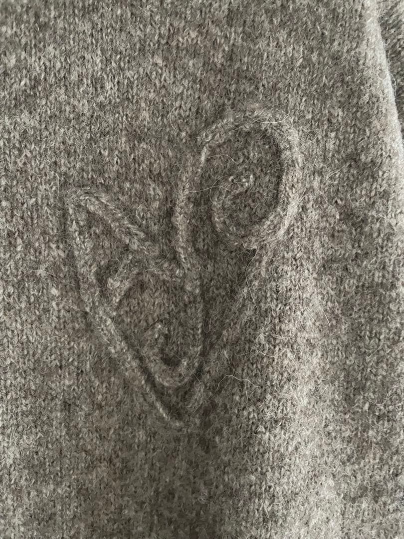 Acne Studiosレイヤードウールフーディ　ニットセーター