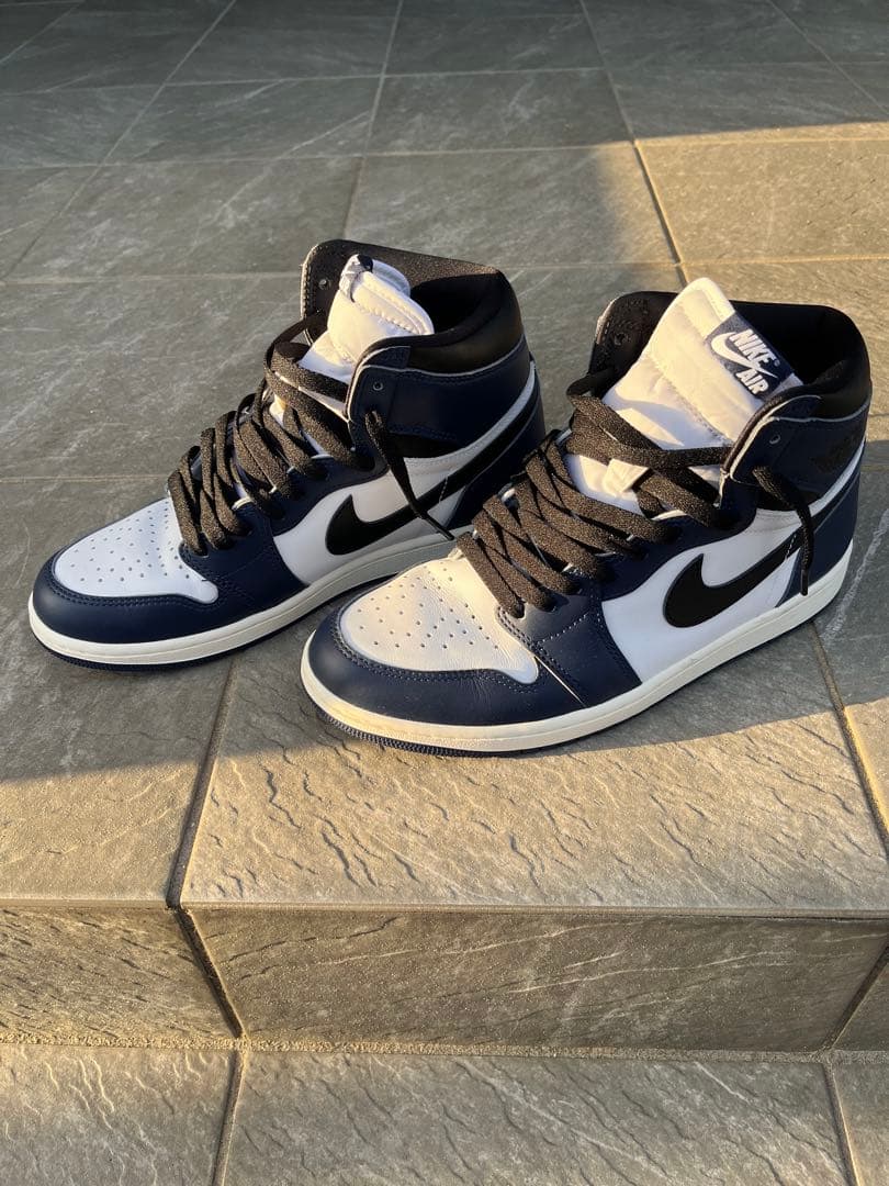Nike Air Jordan 1 Retro High OG ネイビー