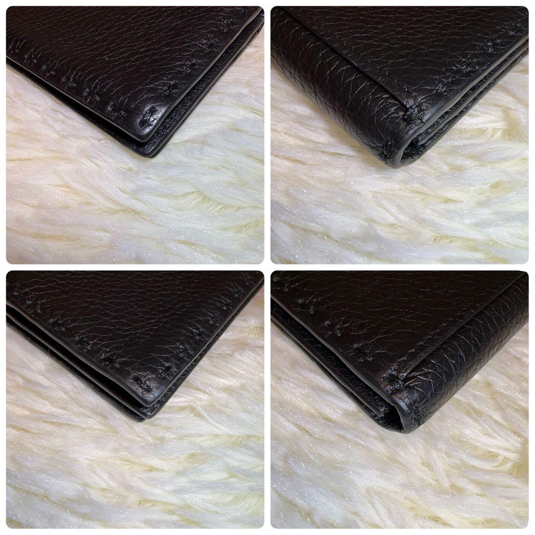美品 FENDI セレリア 名刺入れ カード ホルダー ブラック