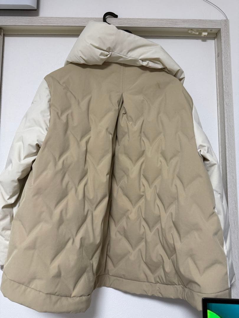 配色テントラインダウンジャケット　Jena espace merveilleux