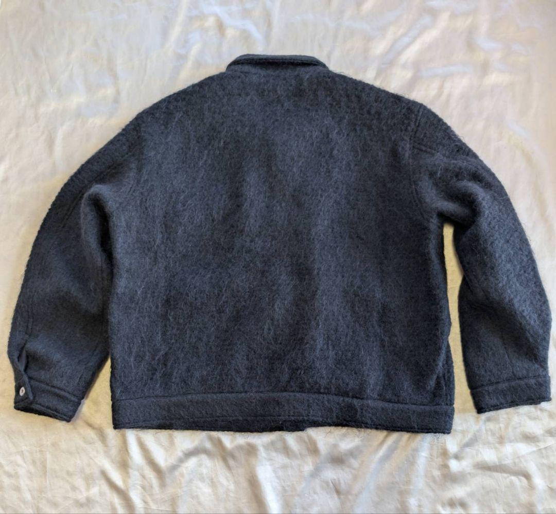 新品未使用　DISCOVERED　モヘア　シャギー　ビッグシルエット　ブルゾン