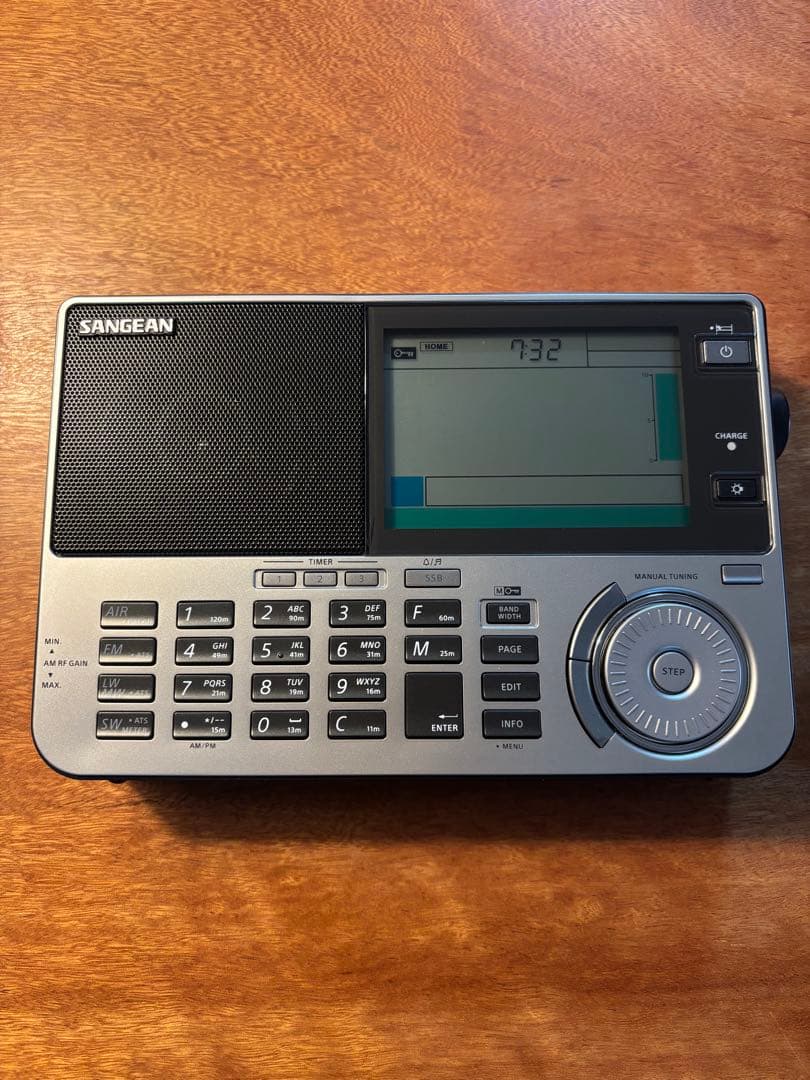 SANGEAN AM/FMラジオ ATS-909X2J デジタル表示