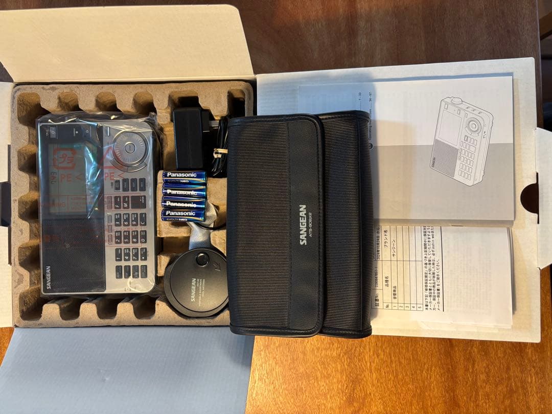 SANGEAN AM/FMラジオ ATS-909X2J デジタル表示